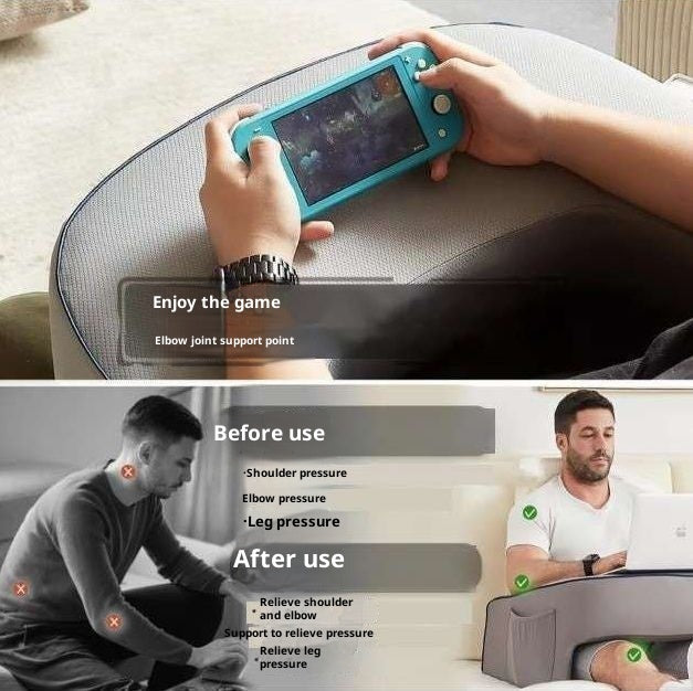 Portable Foldable Laptop Desk Sponge Lazy Learning