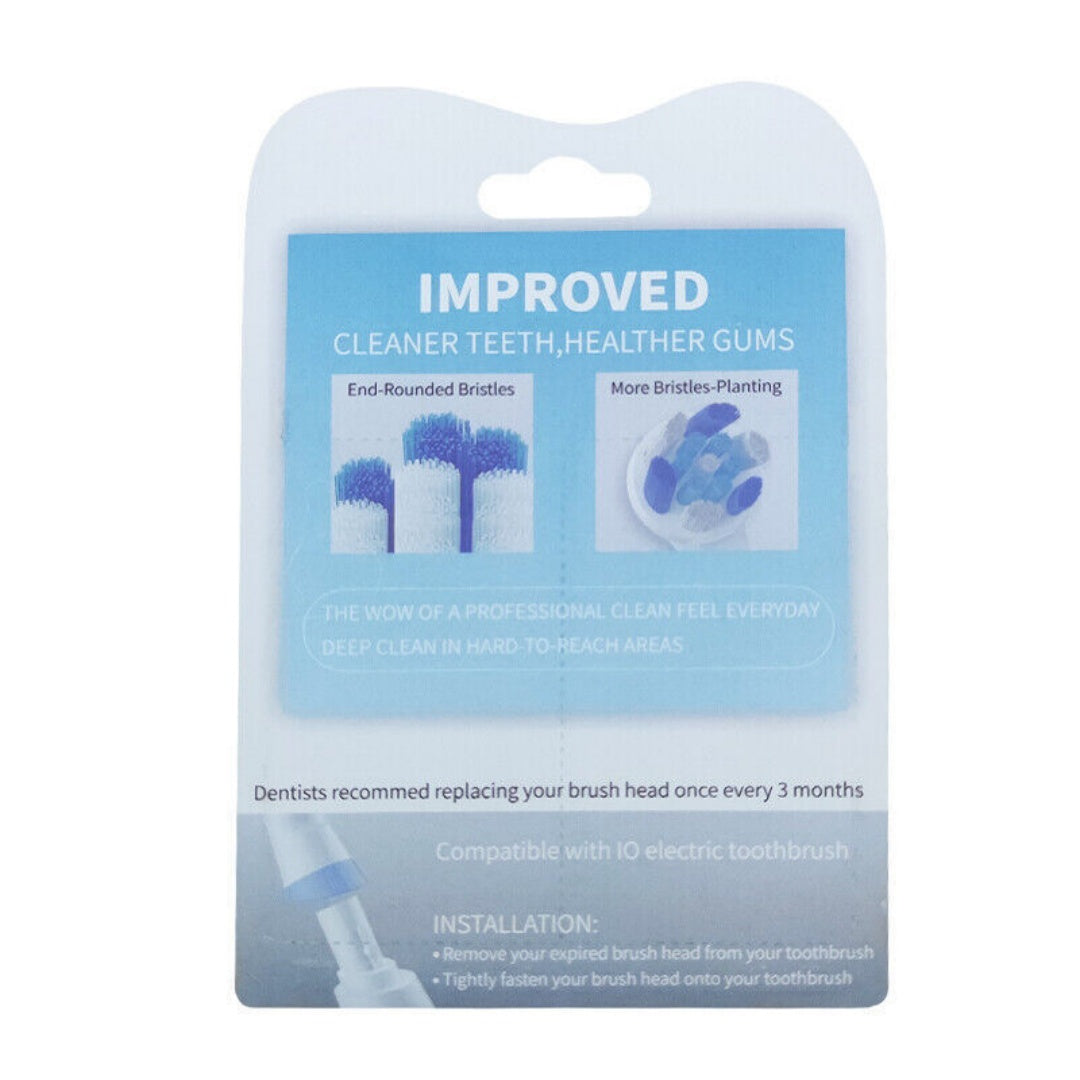 Electric Toothbrush Heads Clean For Oral B Io 3-4-5-6-7-8-9-10 Series Braun UK