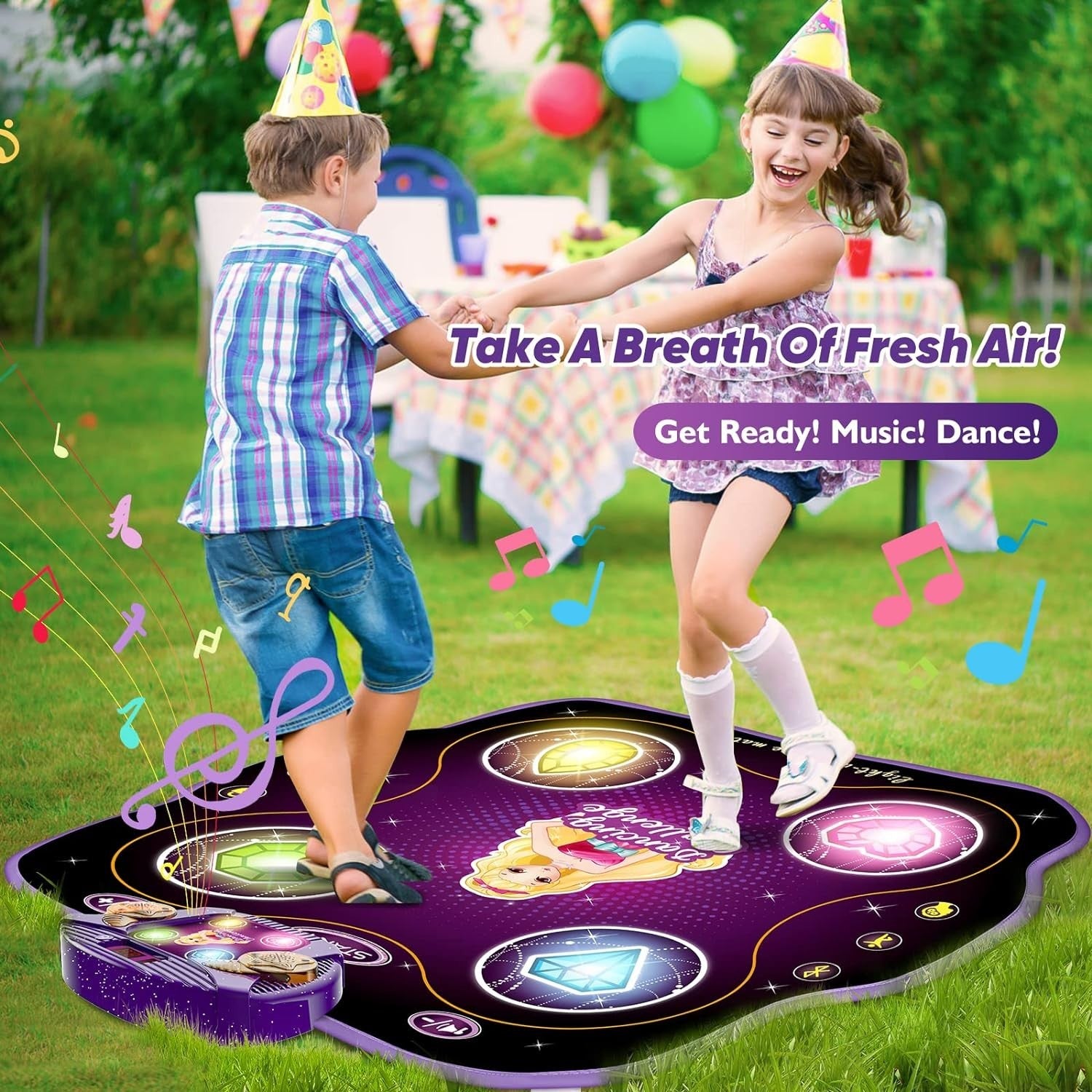 Dance Mat Toys For 3-12 Year Old Kids Electronic Dance Pad Children's Gift UK