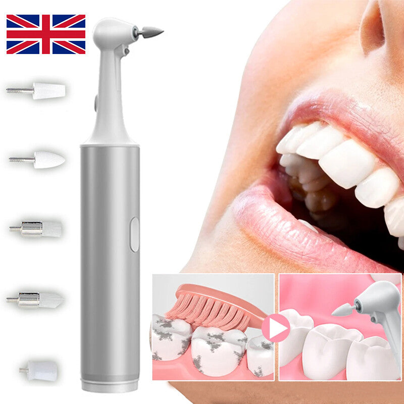 Tooth Polisher Electric Teeth Whitening Cleaning For Plaque Stain Removal Yellow